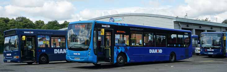 Diamond Volvo B7RLE Plaxton Centro 30951, 30952 & Alexander Dennis MPD 21109